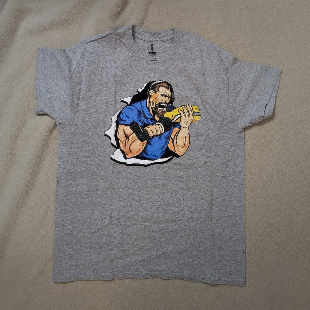 Dan Campbell Bite Their Knee caps Medium Tee